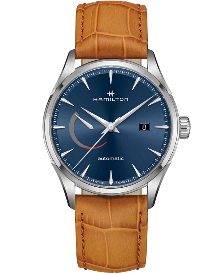 Часы Hamilton Jazzmaster Power Reserve Auto H32635541 — мужские, синий