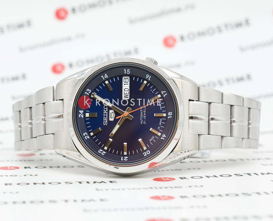 Часы Seiko Seiko 5 SNK563J1 — механические, металл сталь