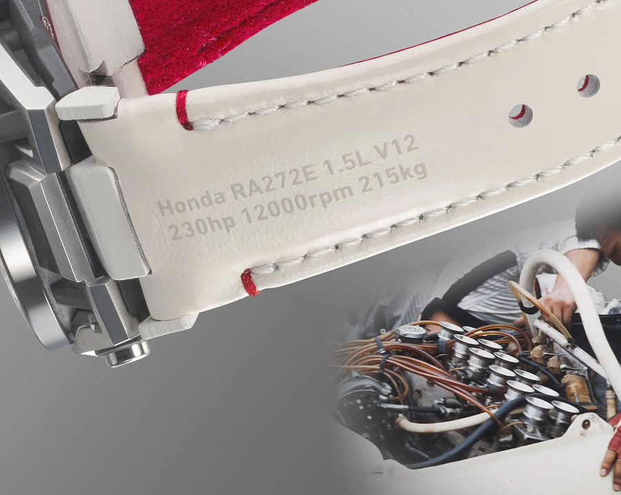 Часы Casio Edifice Honda Racing ECB-2300HR-1A — мужские, белый