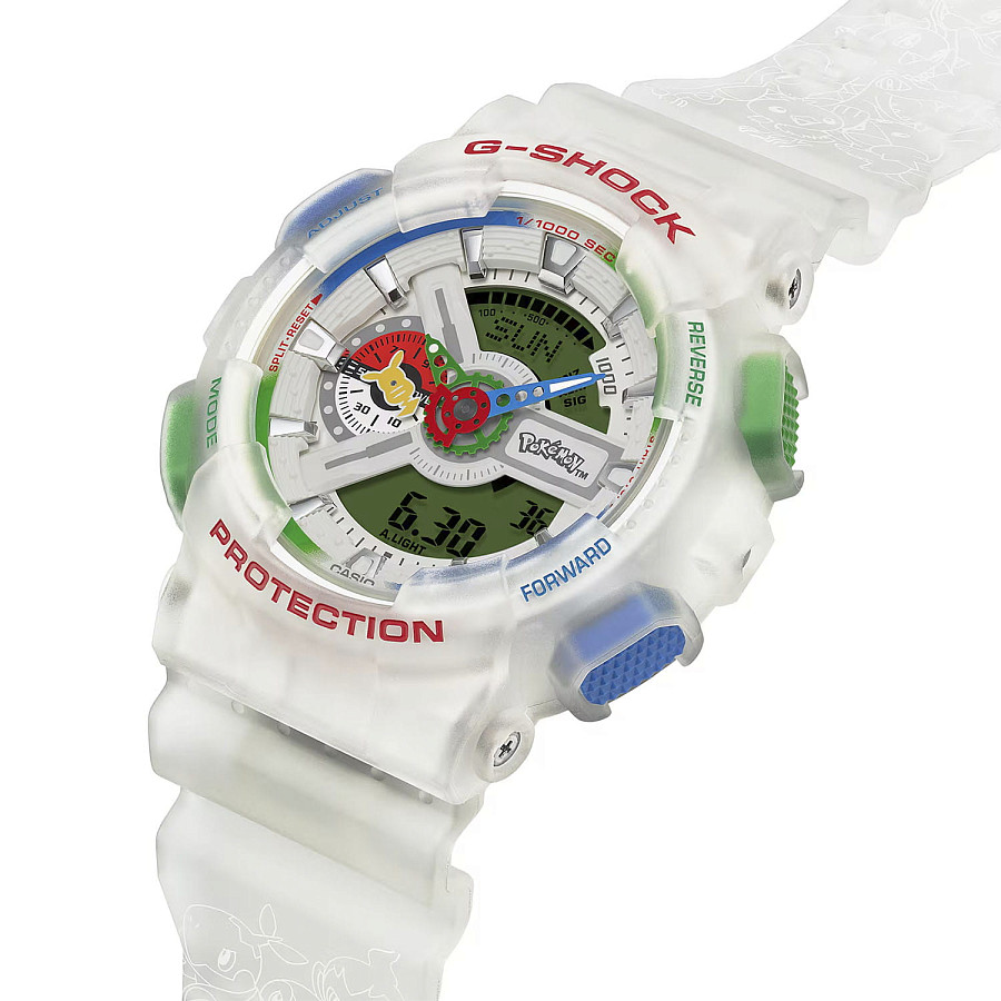 Часы Casio G-Shock GA-110PKM-7A — кварцевые, пластик