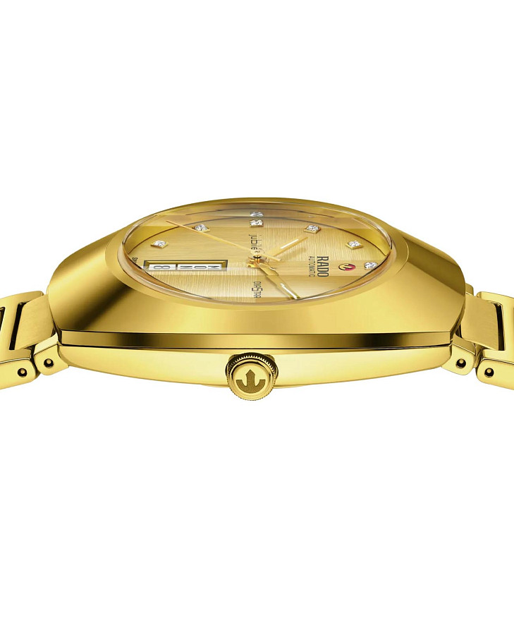 Часы Rado DiaStar The Original Automatic R12161733 — сталь c pvd покрытием, женские