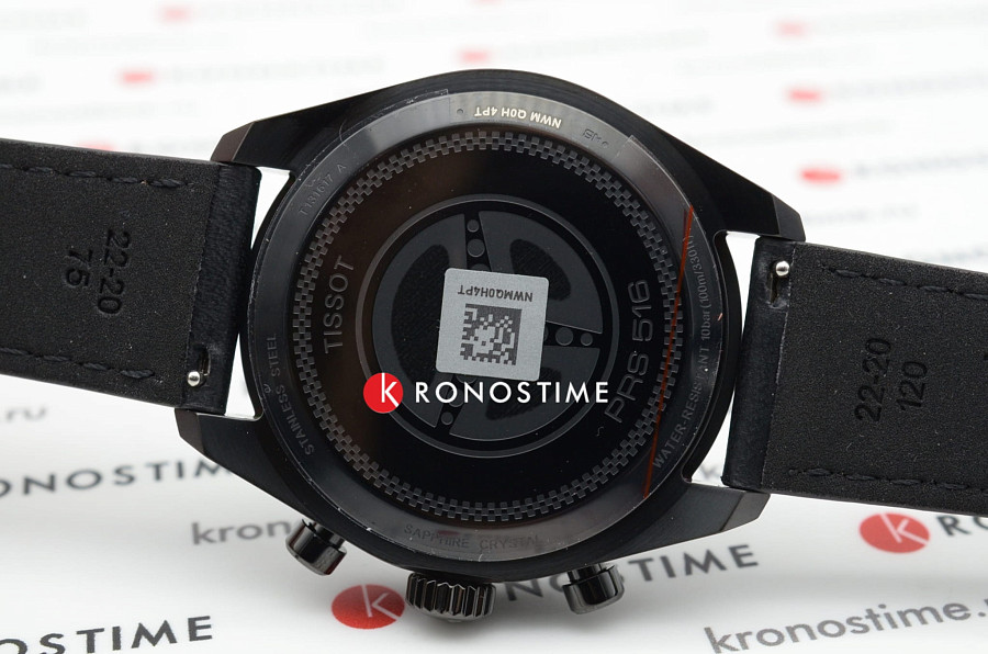 Часы Tissot PRS 516 Chronograph T131.617.36.052.00 — сталь металл, кожаный