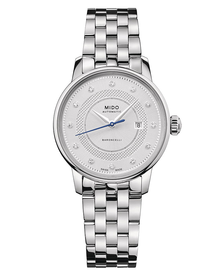 Часы Mido Baroncelli Signature M037.207.11.036.01 — женские, белый