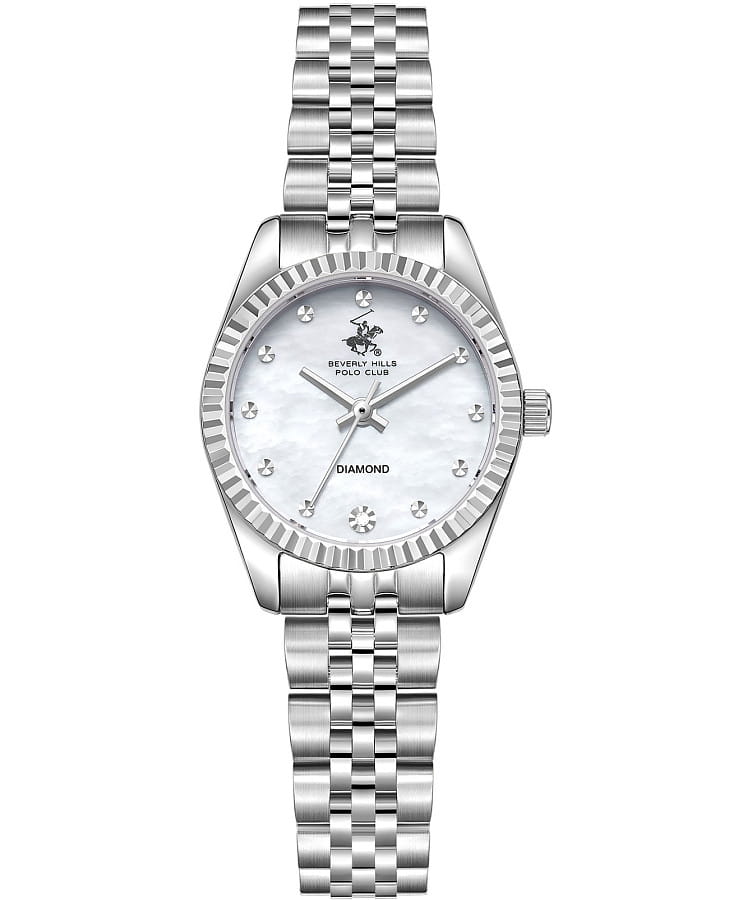 Часы Beverly Hills Polo Club Ladies Quartz BP3923C.320 — женские, перламутровый