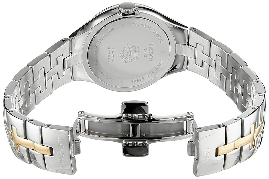 Часы Tissot T-Lady T082.210.62.116.00 — нержавеющая сталь с pvd-покрытием, женские