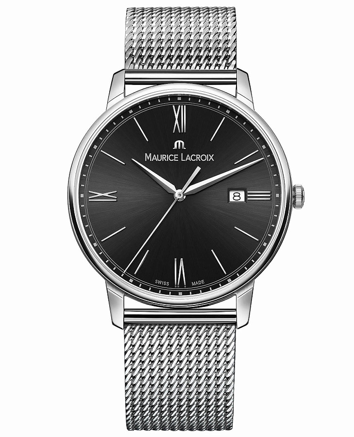 Часы Maurice Lacroix Eliros Date EL1118-SS002-310-1 — мужские, черный
