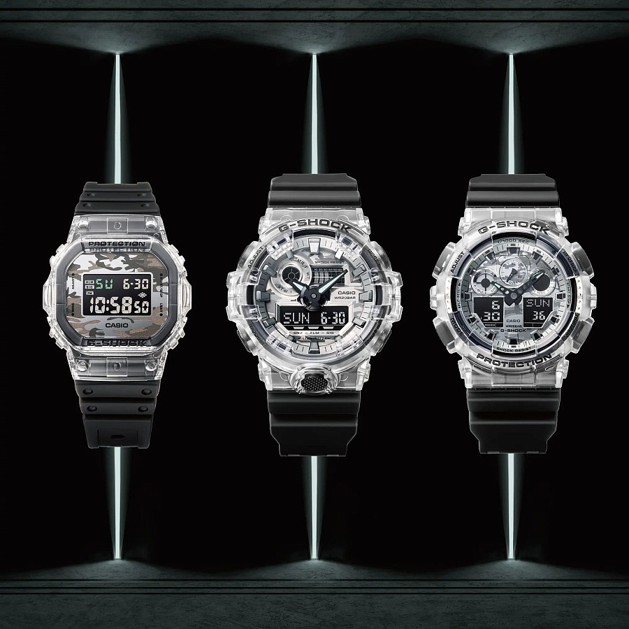 Часы Casio G-Shock GA-100SKC-1A — Япония, мужские