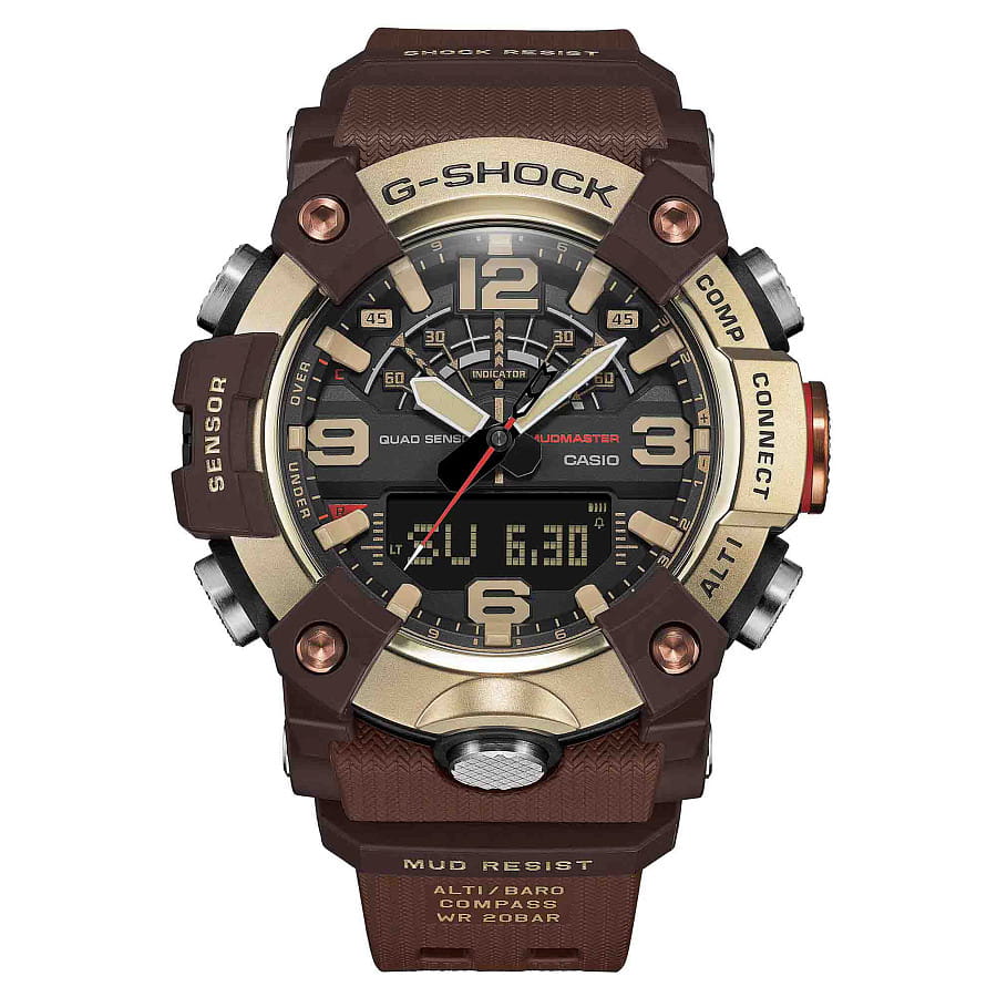 Часы Casio G-Shock GG-B100XMH-5A — пластик, мужские