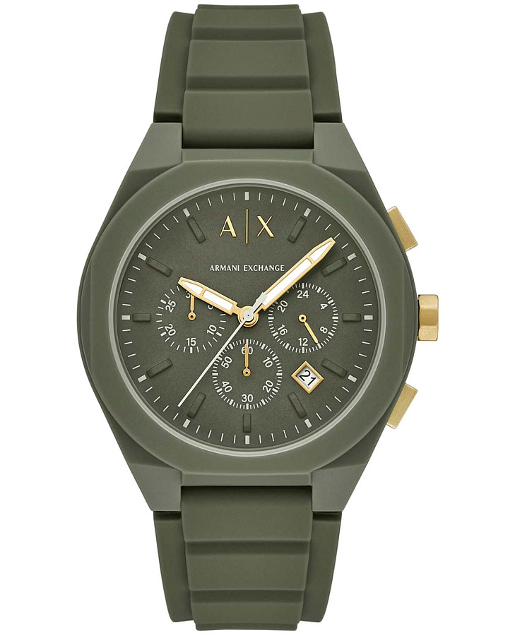 Часы Armani Exchange Rafael AX4169 — мужские, зеленый