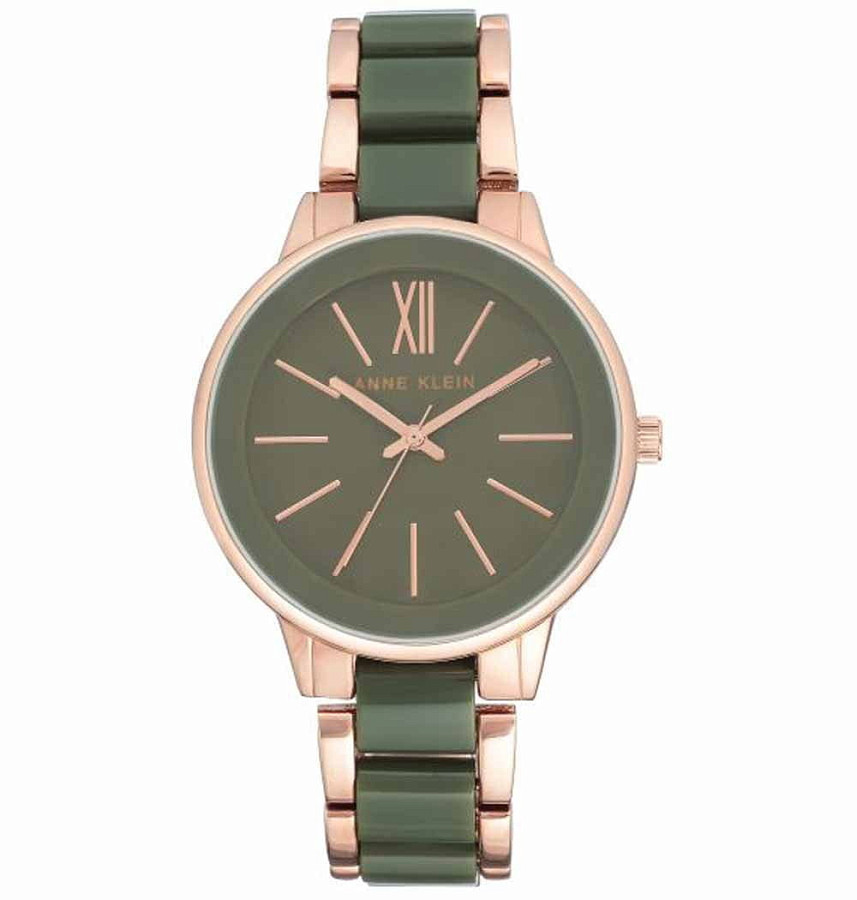 Часы Anne Klein Classic 1412OLRG — женские, зеленый