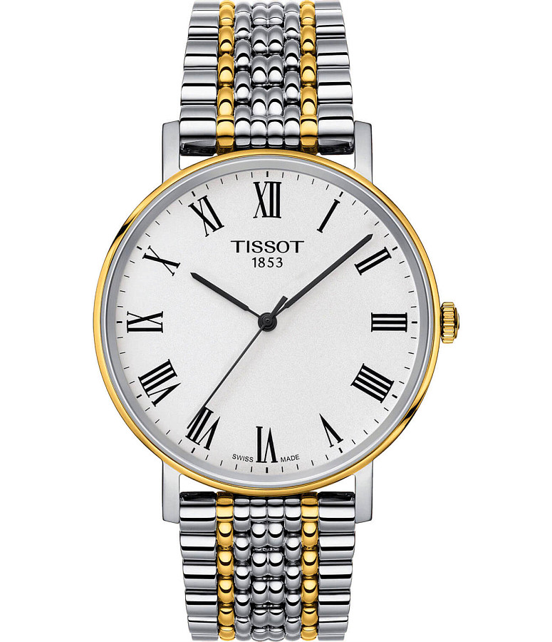 Часы Tissot Everytime Medium T109.410.22.033.00 — мужские, белый