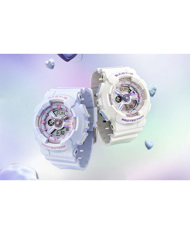 Часы Casio Baby-G BA-110FH-7ADR (BA-110FH-7A) — Япония, кварцевые