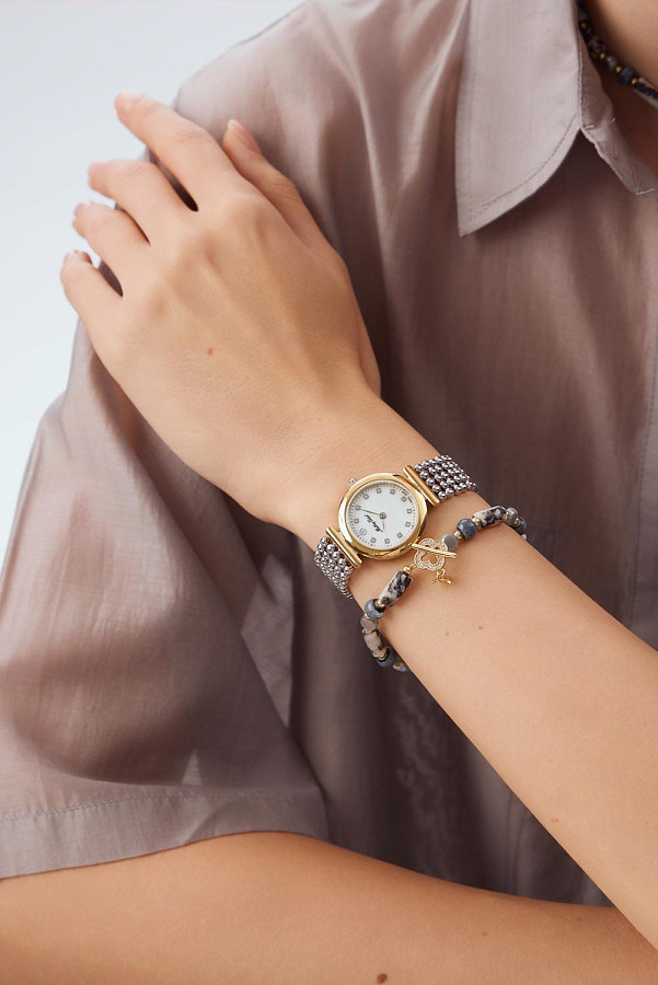 Часы Mathey-Tissot Allure D539BI — кварцевые, металл сталь