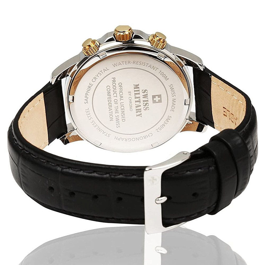 Часы Swiss Military by Chrono SM34052.10 — кварцевые, Швейцария, мужские