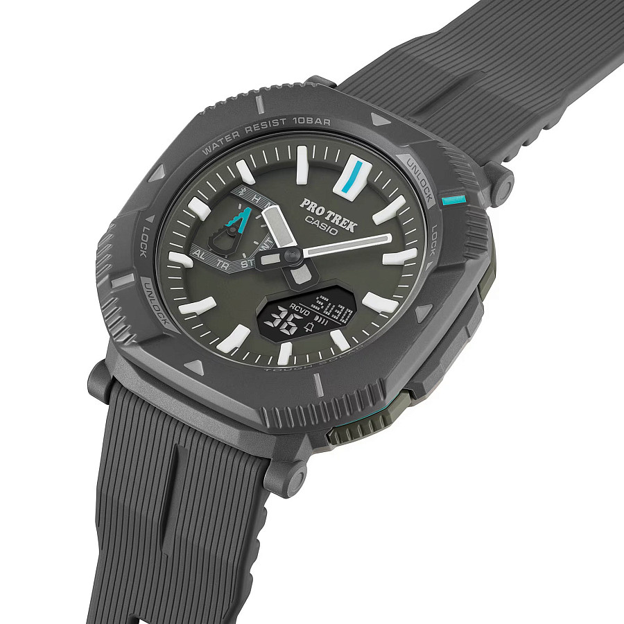 Часы Casio Pro Trek PRJ-B001-1DR (PRJ-B001-1) — пластик, Япония
