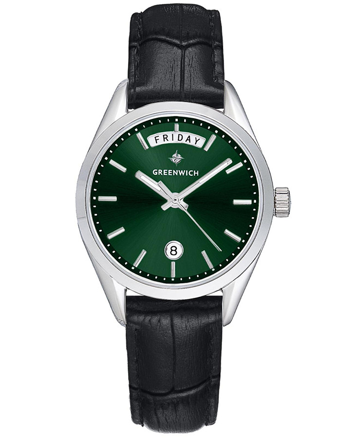 Часы Greenwich Astrea GW 351.17.37 — женские, зеленый
