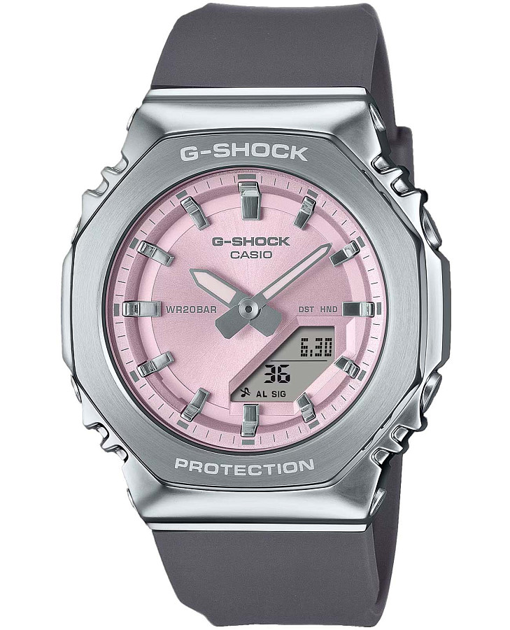 Часы Casio G-Shock GM-S2110-4A — женские, розовый