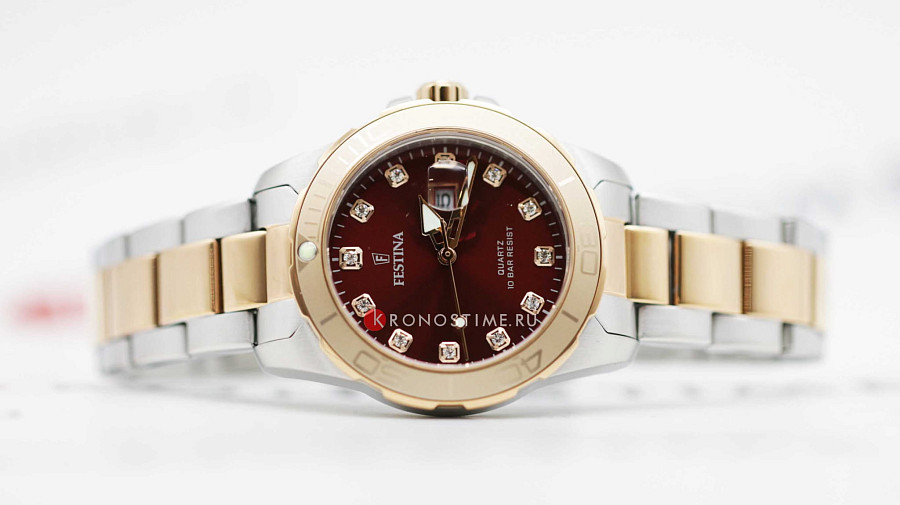 Часы Festina Boyfriend F20505/2 — сталь c pvd покрытием, женские