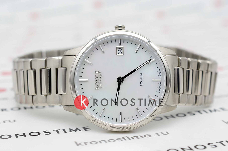 Часы Boccia Titanium 3341-01 — кварцевые, титан