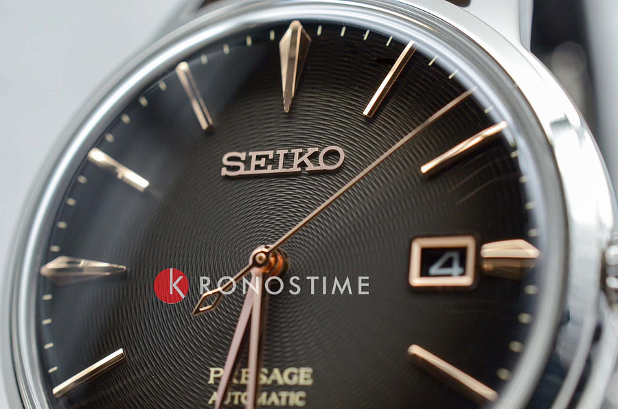 Часы Seiko Presage SRPJ17J1 — кожаный, мужские