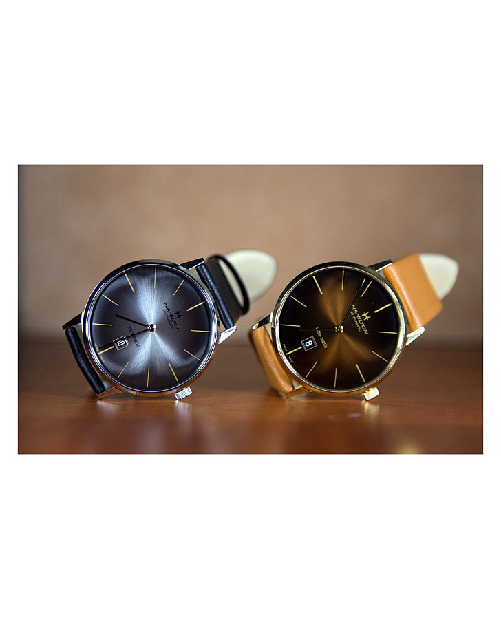 Часы Hamilton American Classic Intra-Matic Auto H38735501 — механические, сталь металл