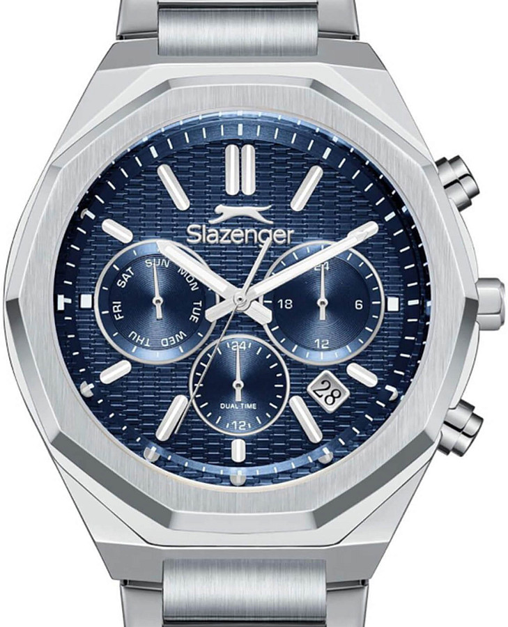 Часы Slazenger SL.09.2503.2.02 — кварцевые, металл сталь