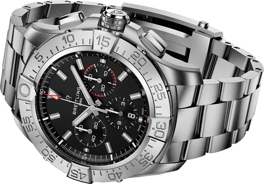 Часы Breitling Super Avenger B01 Chronograph 46 mm EB0148101B1E1 — титановый, мужские