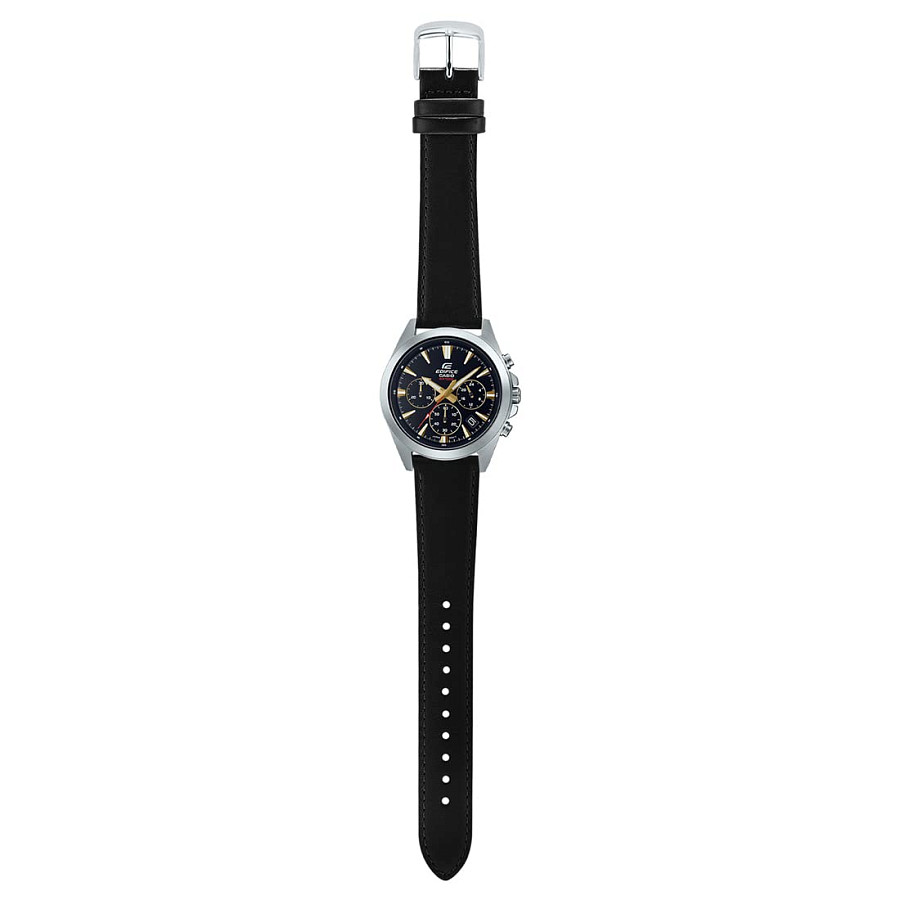 Часы Casio Edifice EFV-630L-1AVUDF (EFV-630L-1A) — кожаный, мужские