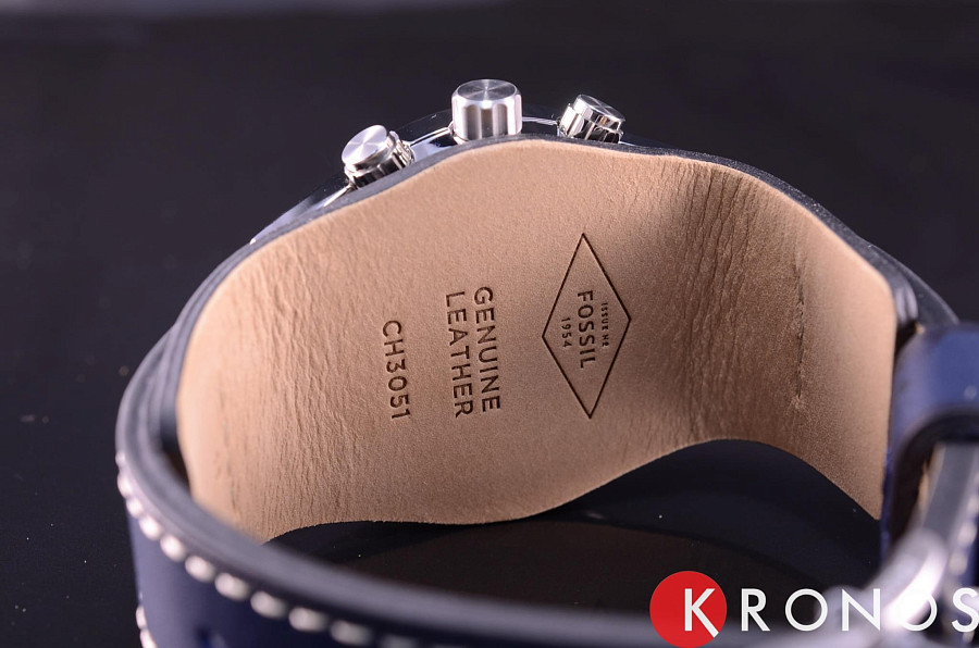 Часы Fossil Bannon CH3051 — бежевый, металл сталь