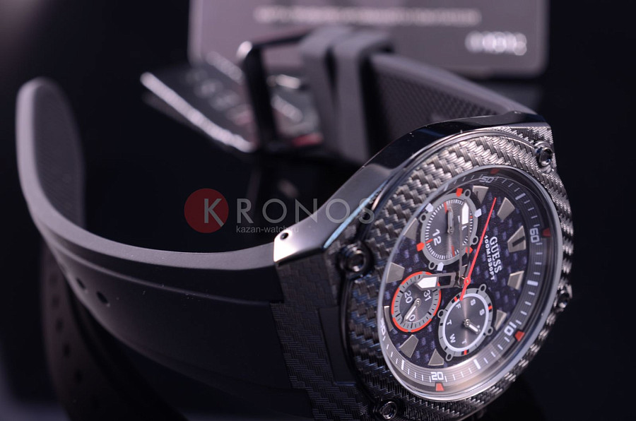 Часы Guess W1048G2 — кварцевые, сталь