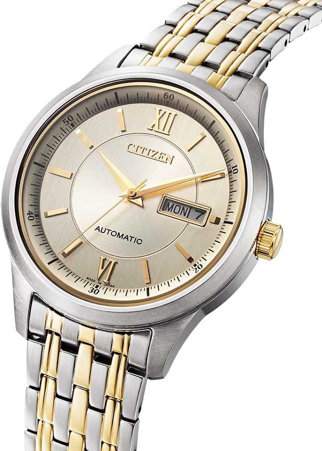 Часы Citizen Collection NY4057-63P — шампань, сталь металл