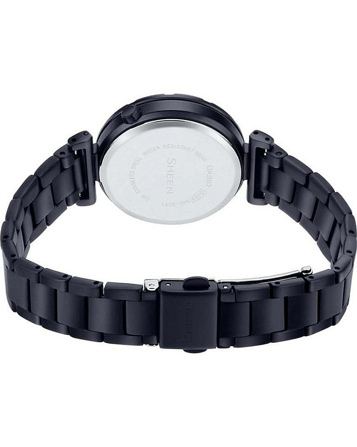 Часы Casio Sheen SHE-4051BD-1A — сталь с ip покрытием, женские