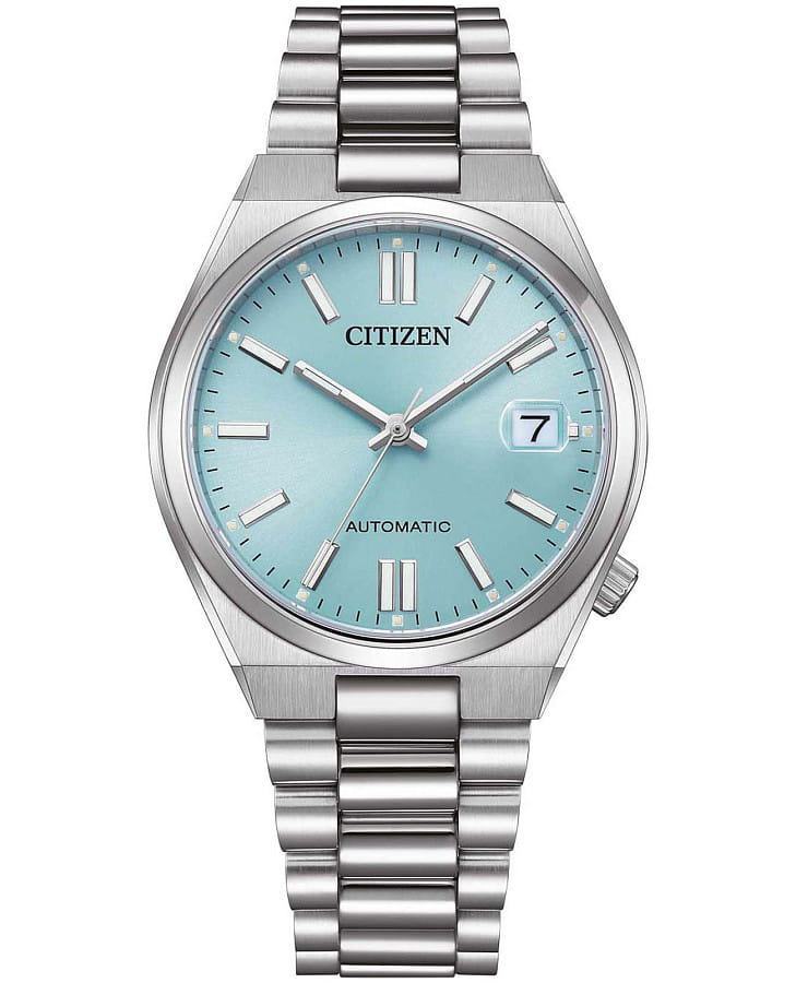 Часы Citizen Tsuyosa NJ0200-50L — мужские, голубой