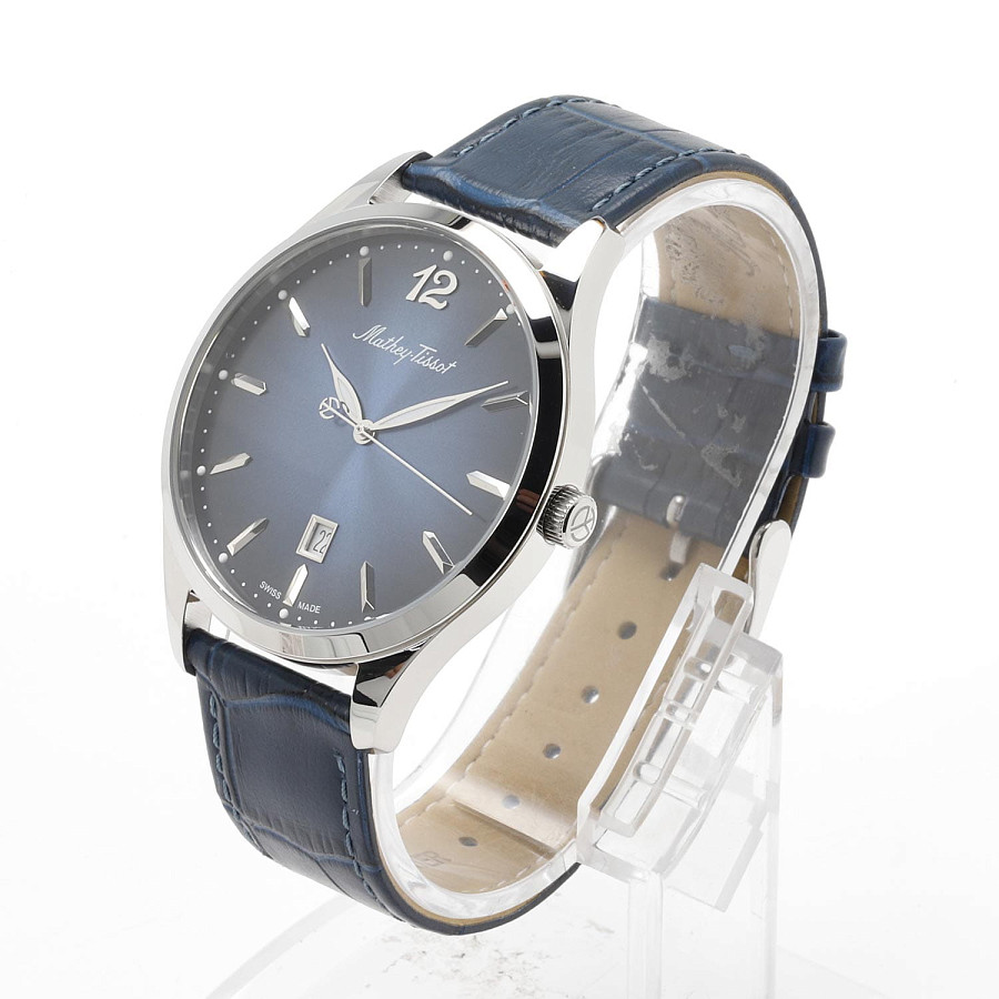 Часы Mathey-Tissot Urban H411ABU — кожаный, мужские