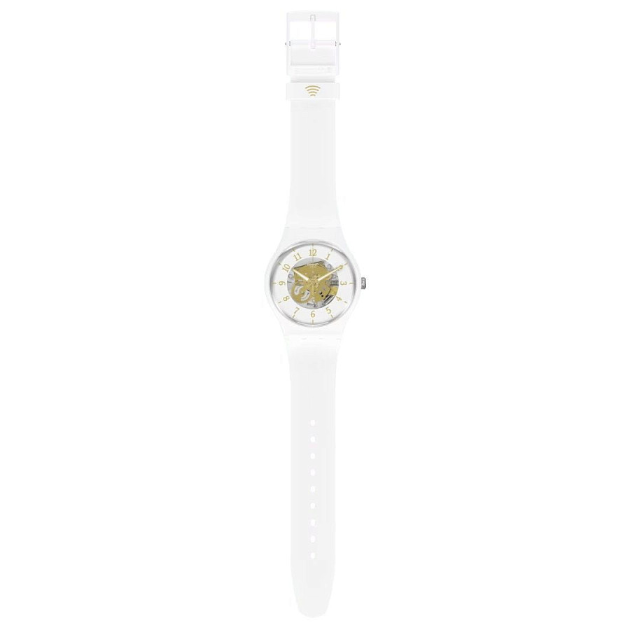 Часы Swatch New Gent Bioceramic Swatch Pay! SO32W105-5300 — биокерамика, Швейцария