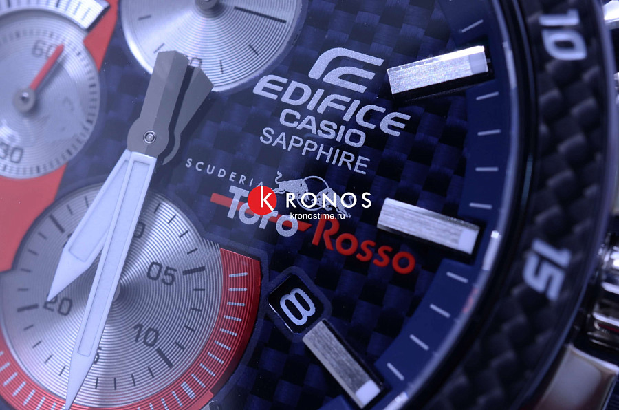 Часы Casio Edifice EFR-S567TR-2A — мужские, серебристый