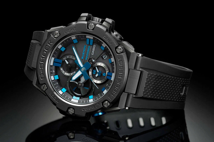 Часы Casio G-Shock GST-B100BNR-1A — артикул GST-B100BNR-1A, мужские