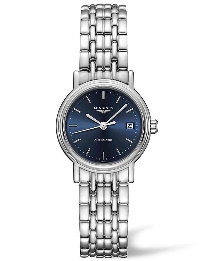 Часы Longines Presence L4.321.4.92.6 — женские, синий