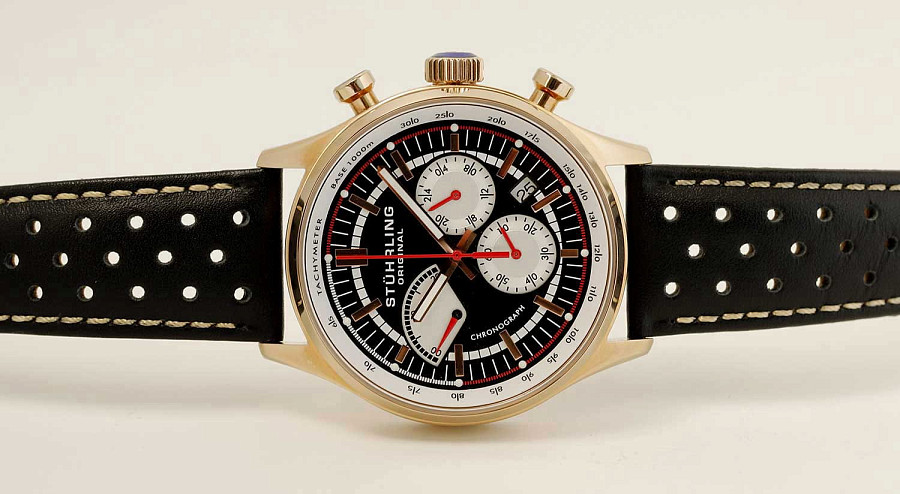 Часы Stuhrling Monaco 934.03 — металл сталь, США
