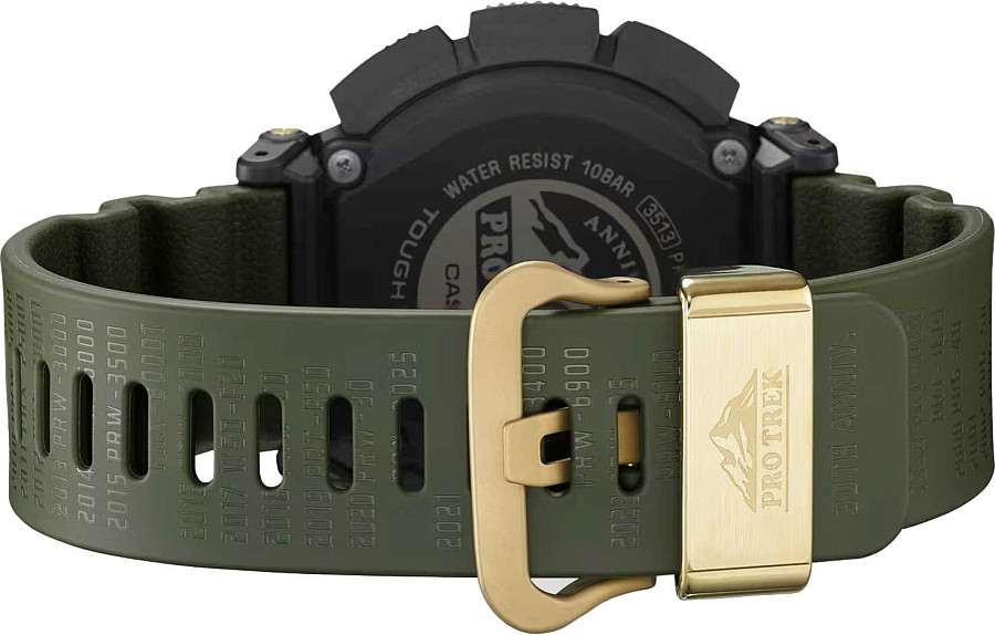 Часы Casio Pro Trek PRG-340ANS-3 — мужские, полимер
