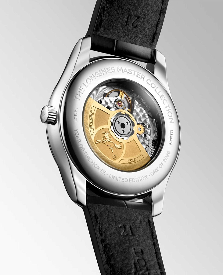 Часы Longines Master Collection Year of the Horse Edition L2.919.4.09.2 — кожаный, мужские