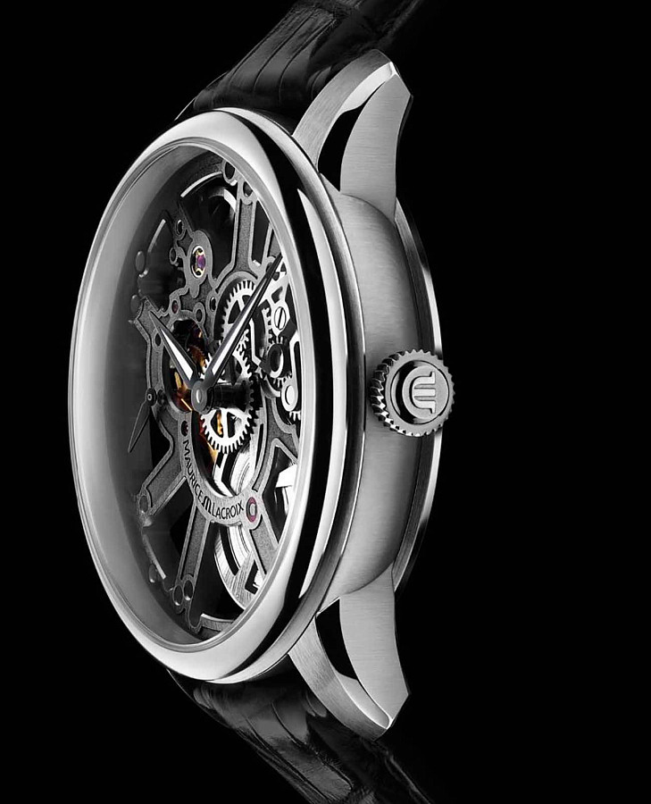 Часы Maurice Lacroix Masterpiece Skeleton MP7228-SS001-000-1 — артикул MP7228-SS001-000-1