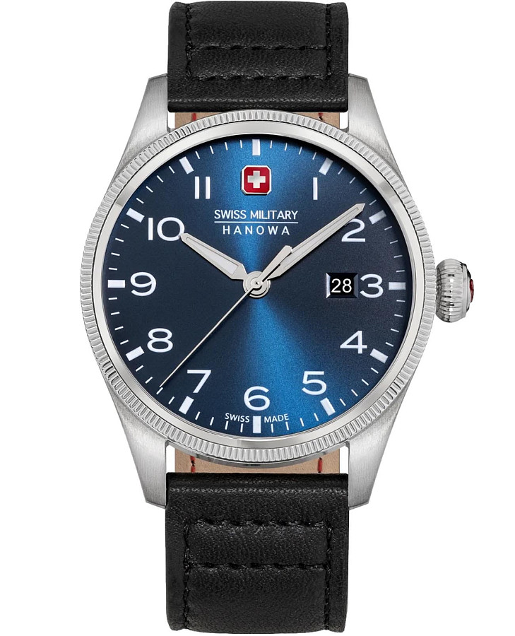 Часы Swiss Military Hanowa Thunderbolt SMWGB0000805 — мужские, черный
