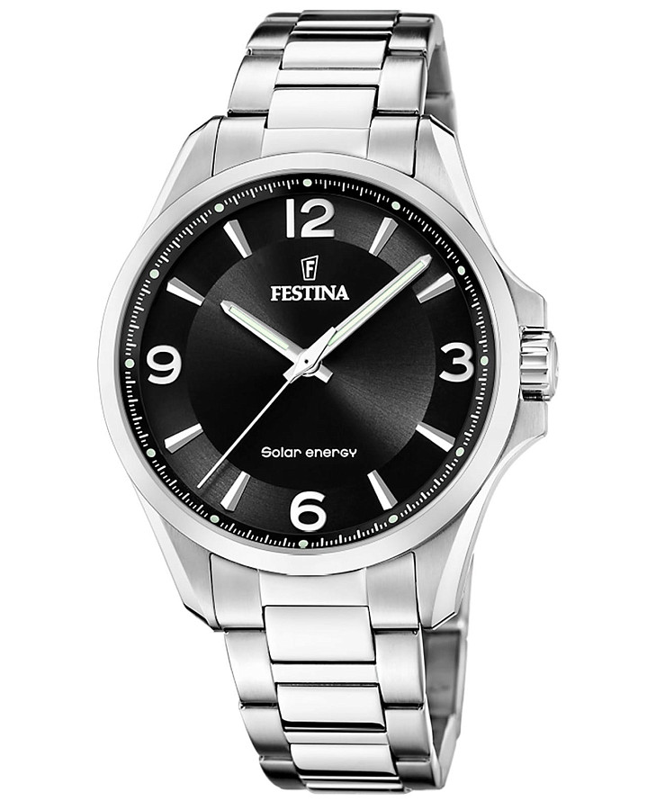 Часы Festina Solar F20656/4 — мужские, черный