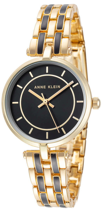 Часы Anne Klein Metals 3918BKGB — сталь c pvd покрытием, женские