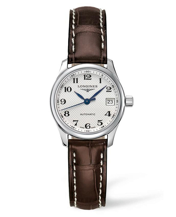 Часы Longines Master Collection L2.128.4.78.3 — женские, серебристый