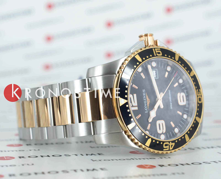 Часы Longines HydroConquest L3.740.3.58.7 — металл сталь, Швейцария