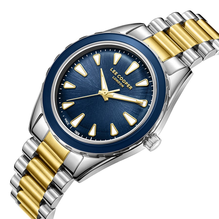 Часы Lee Cooper LC08053.290 — кварцевые, металл суперметалл