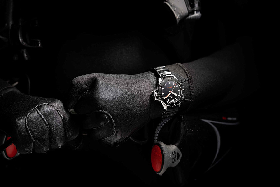 Часы Hamilton Khaki Navy Frogman Auto H77825330 — механические, Швейцария, мужские