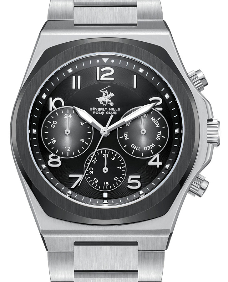 Часы Beverly Hills Polo Club BP3777X.350 — кварцевые, сталь металл